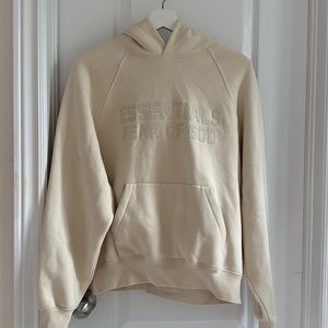 Essentials Off-White Raglan Hoodie XXS